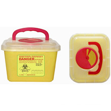 Plastic Medical Disposable 5.0L Sharp Container